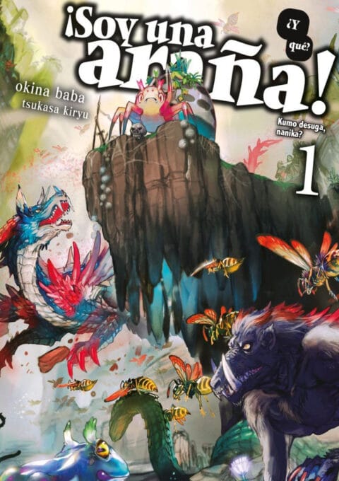 Kumo Desu ga, Nani ka? Portada