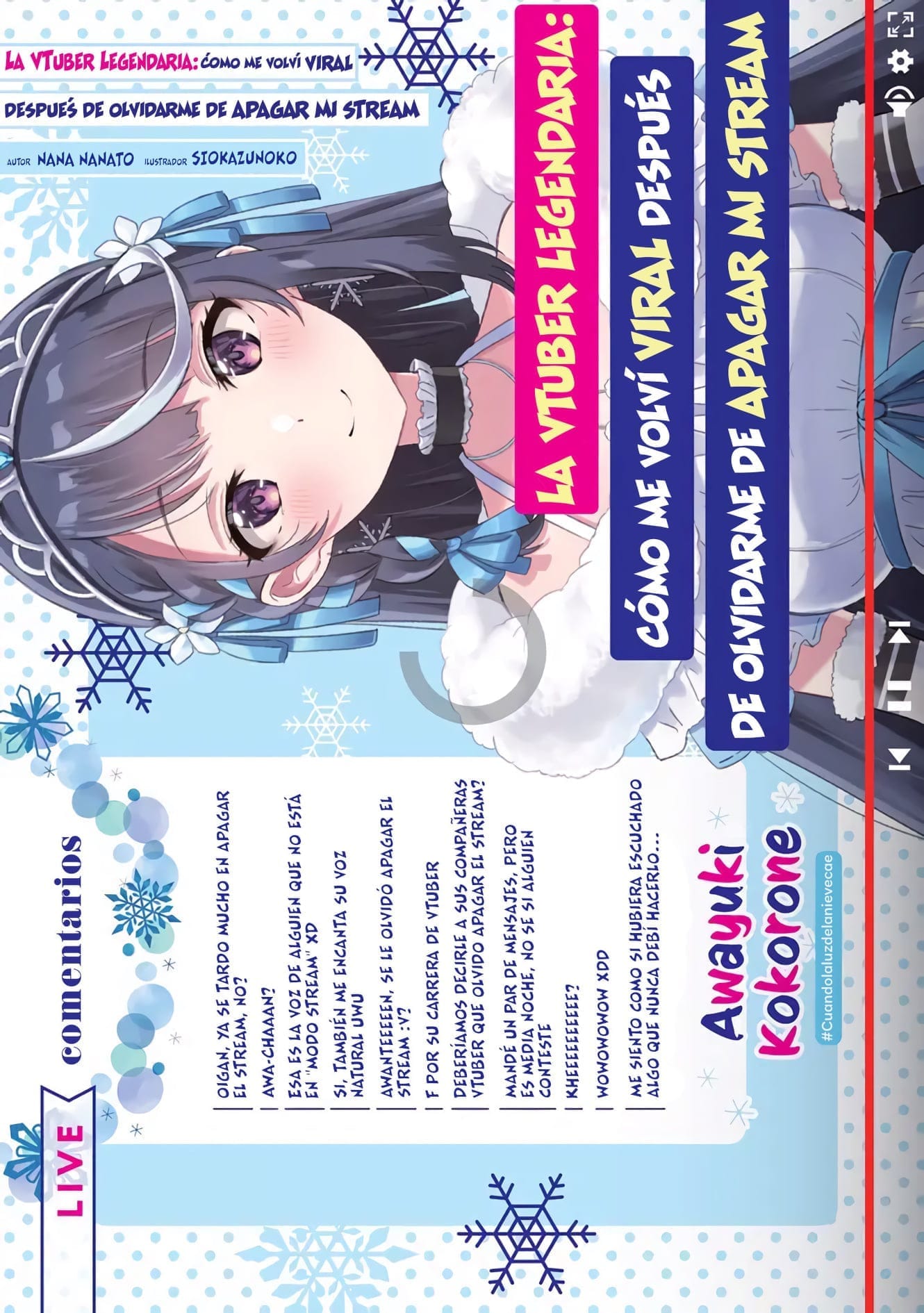 Descargar VTuber Legend Novela Ligera en Español