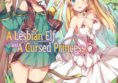 Descargar A Lesbian Elf and a Cursed Princess Novela Ligera en Español
