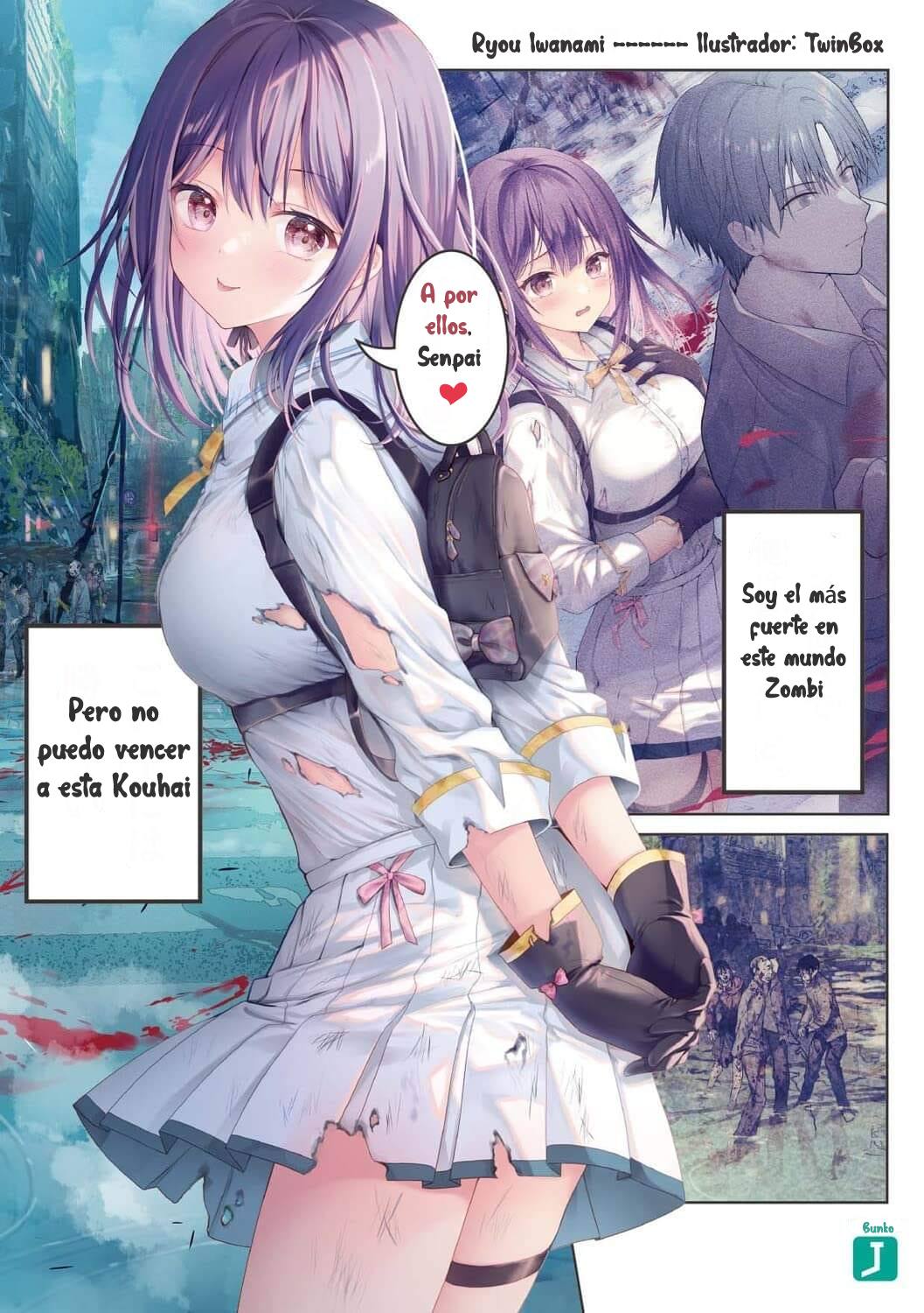 Descargar Zombie Sekai de Ore wa Saikyou Dakedo, Kono Ko ni wa Katenai Novela Ligera en Español