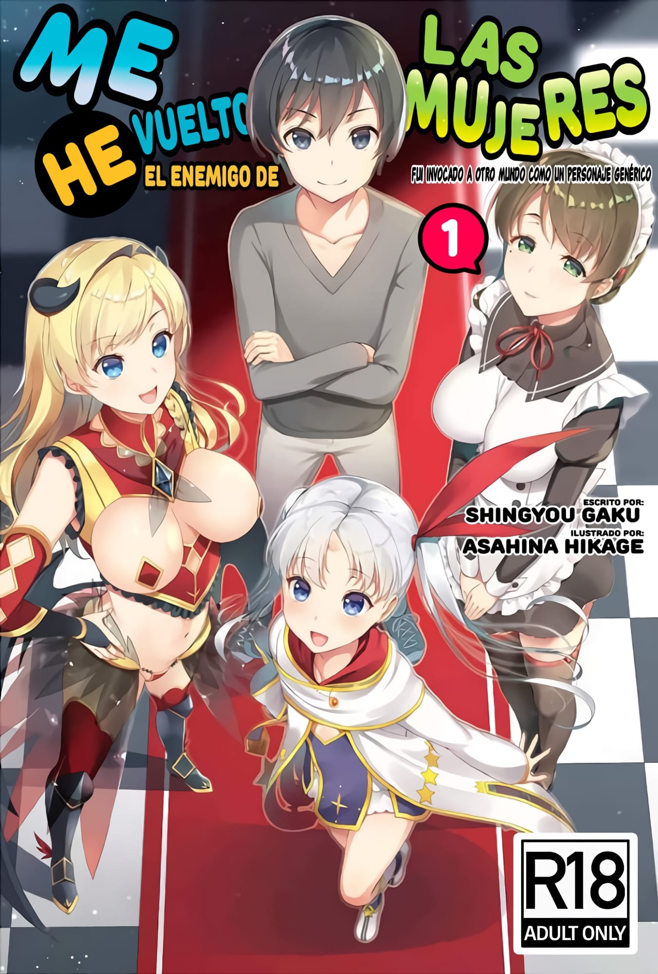 Net Chara Kari Play no Tsumori ga Isekai Shoukan Portada