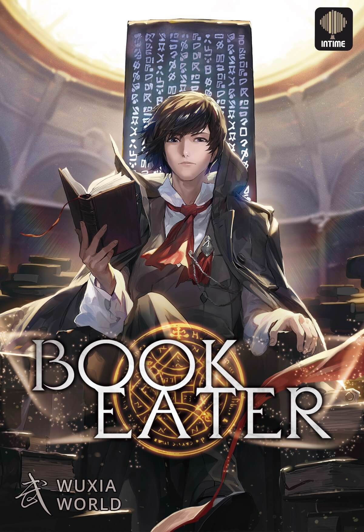 The Book Eating Magician Portada