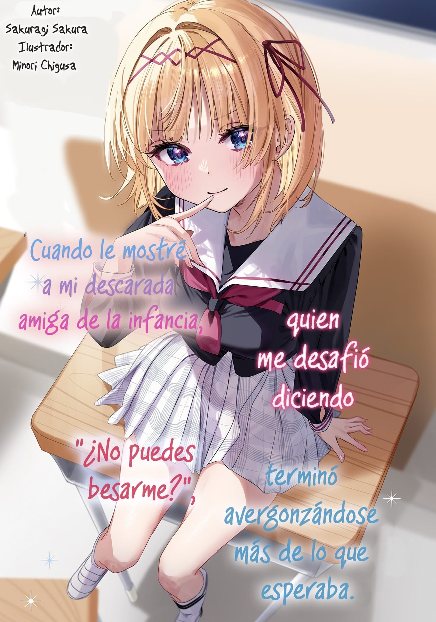 Descargar “Kiss nante Dekinai desho?” to Chouhatsu Suru Namaiki na Osananajimi wo Wakarasete Yattara, Yosou Ijou ni Dereta Novela Ligera en Español