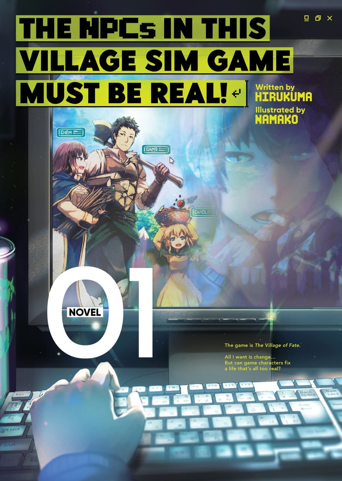 Murazukuri Game no NPC ga Namami no Ningen to shika Omoenai Portada