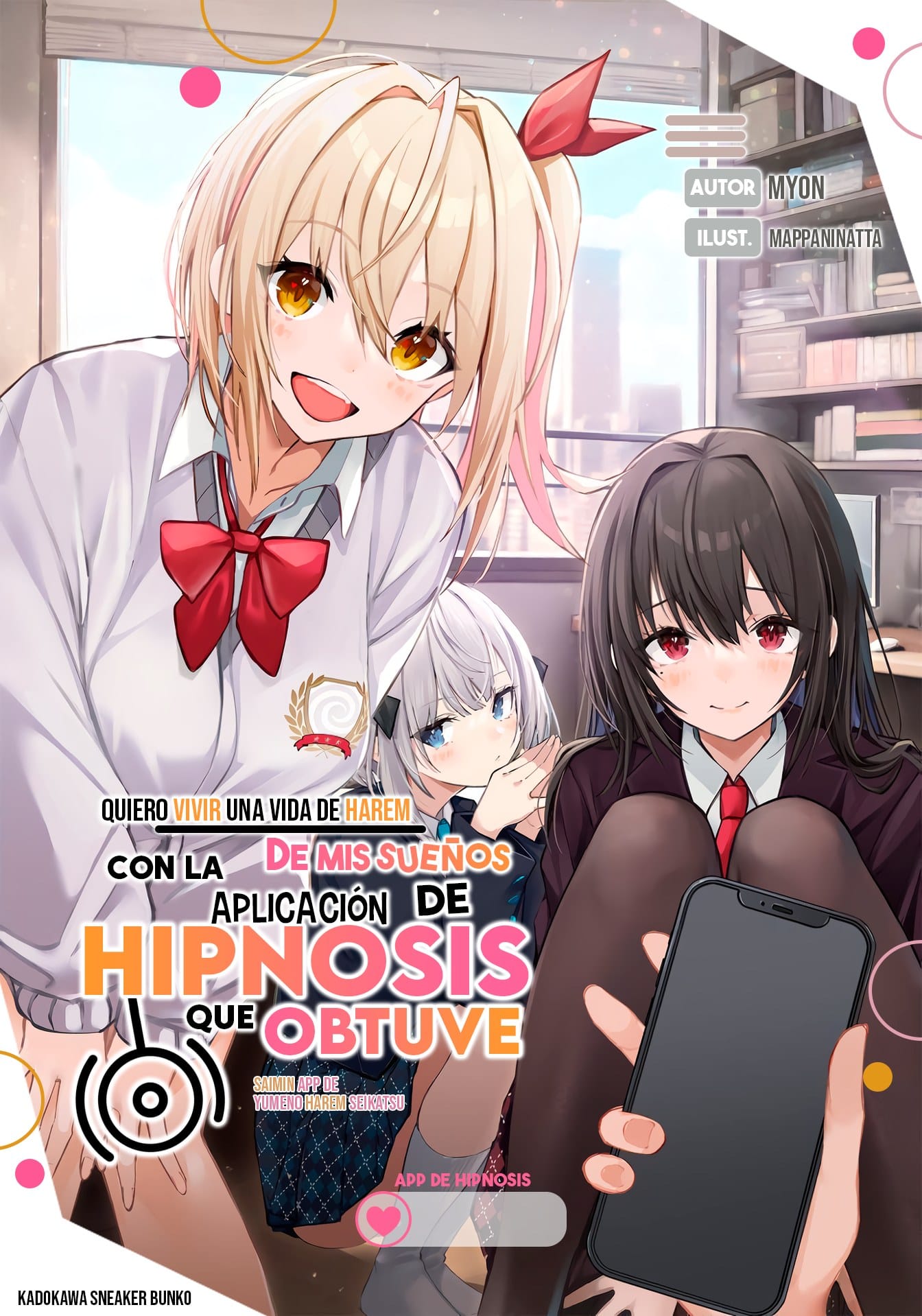 Descargar Te ni Ireta Saimin Apuri de Yume no Harem Seikatsu wo Okuritai Novela Ligera en Español