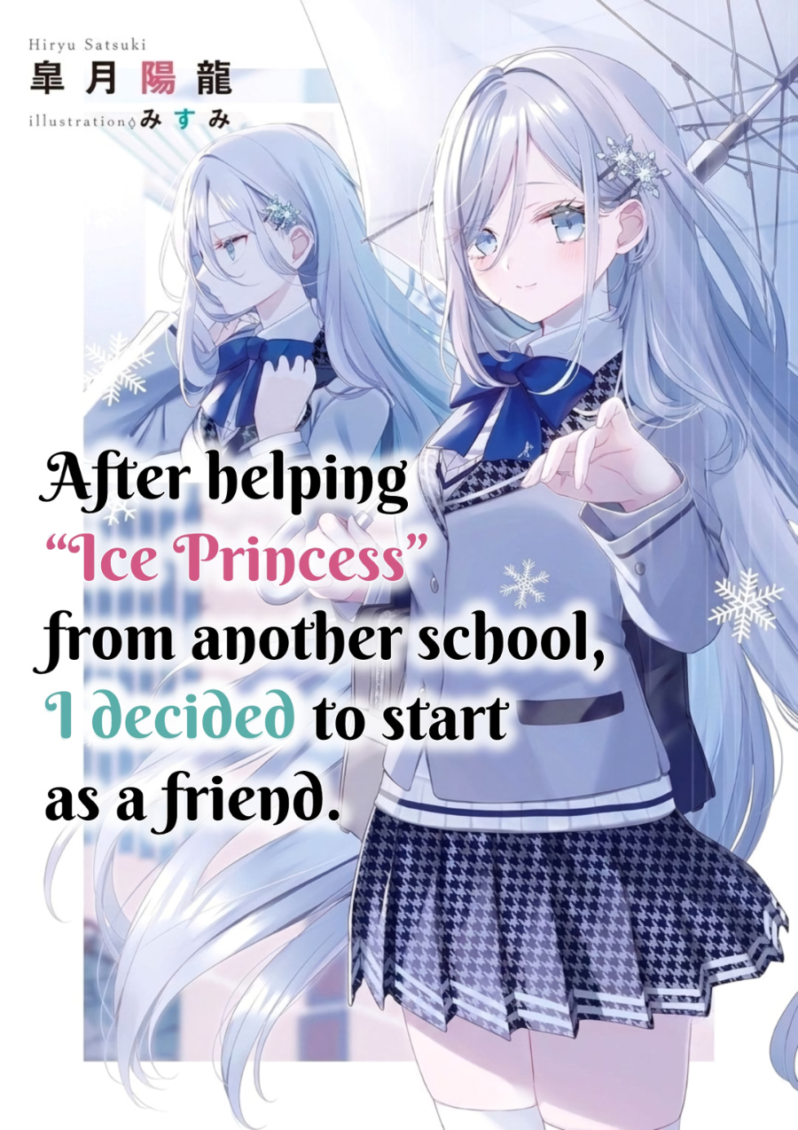 Descargar After helping ‘Ice Princess’ from another school, I decided to start as a friend Novela Ligera en Español