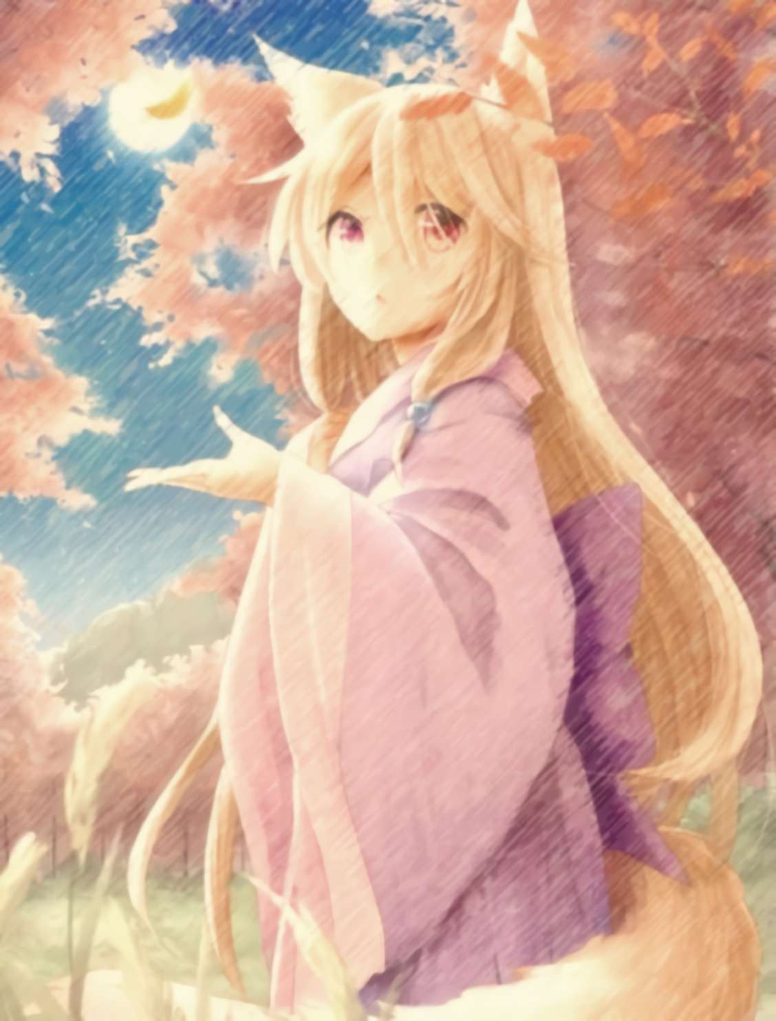 Descargar Kitsune no Kekkon Novela Web en Español