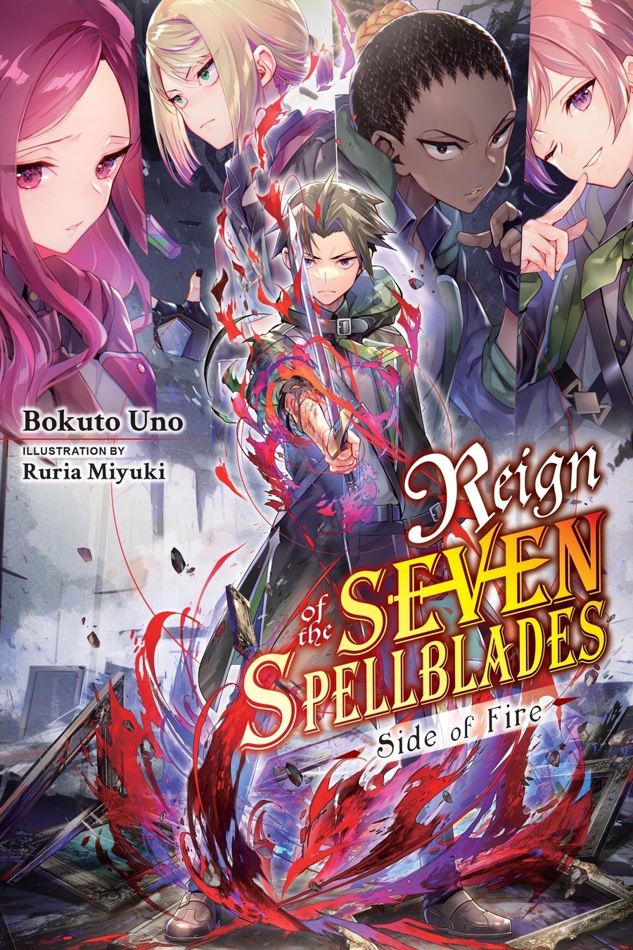 Descargar Reign of the Seven Spellblades: Side of Fire Novela Ligera en Español