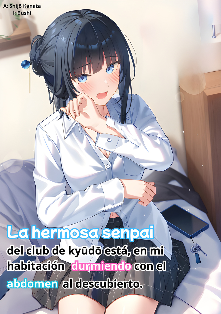 Descargar The Beautiful Archery Club Senpai Is Sleeping in My Room with Her Tummy Out Novela Ligera en Español